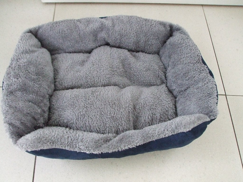 Blauwe kattenmand, Dieren en Toebehoren, Kattenmanden, Ophalen of Verzenden, Zo goed als nieuw, Riet