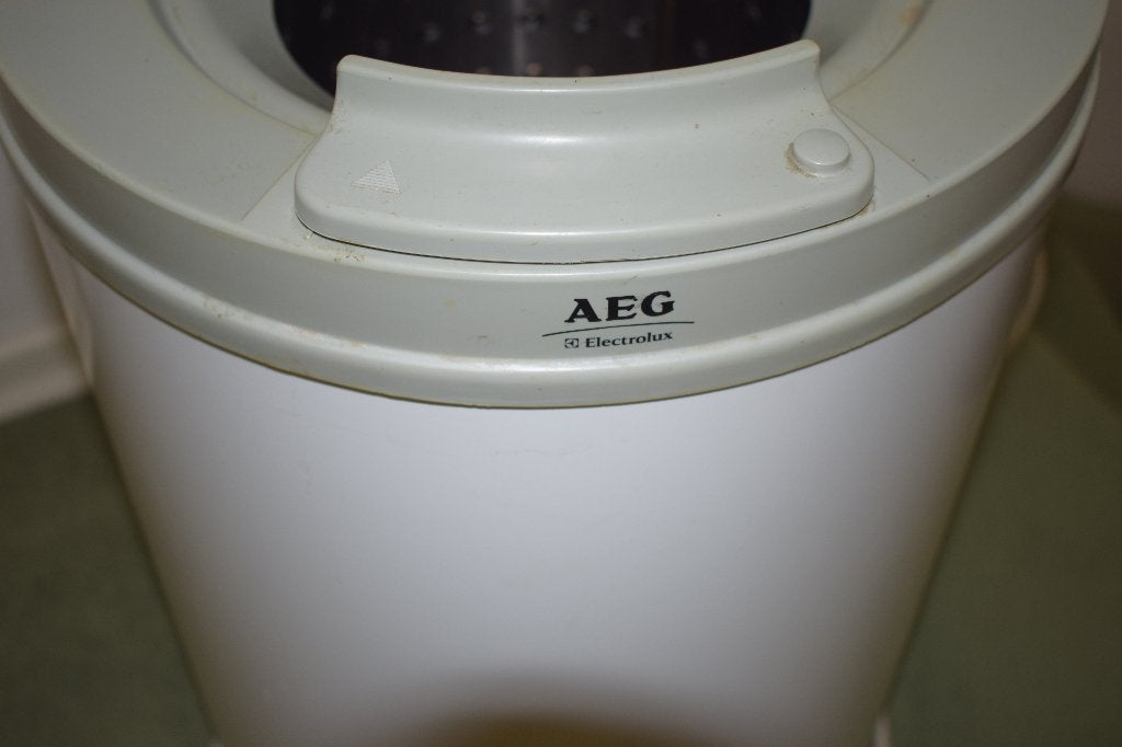 AEG centrifuge wit, Ophalen, Gebruikt, Minder dan 85 cm, Bovenlader