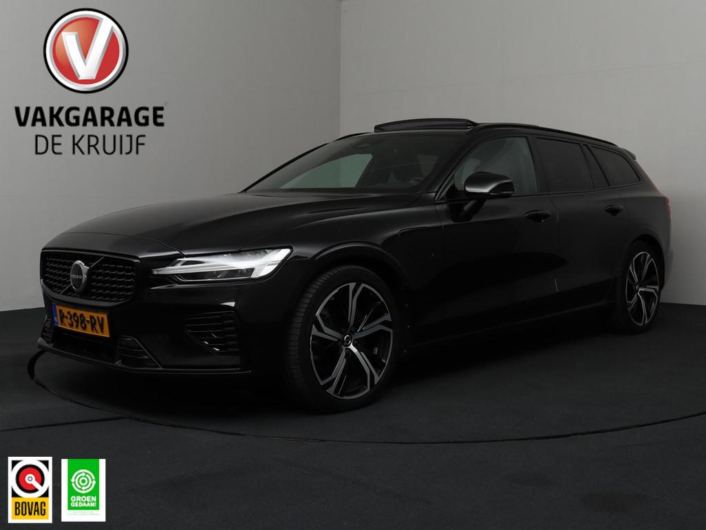 Volvo V60 2.0 T8 Plug-in hybrid AWD Onyx Black | Autopilot/A, Automaat, Gebruikt, Euro 6, 4 cilinders
