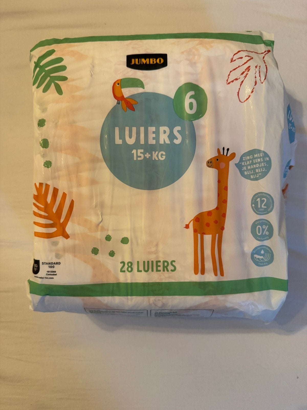 Jumbo luiers maat 6, Ophalen of Verzenden, Zo goed als nieuw, Overige typen