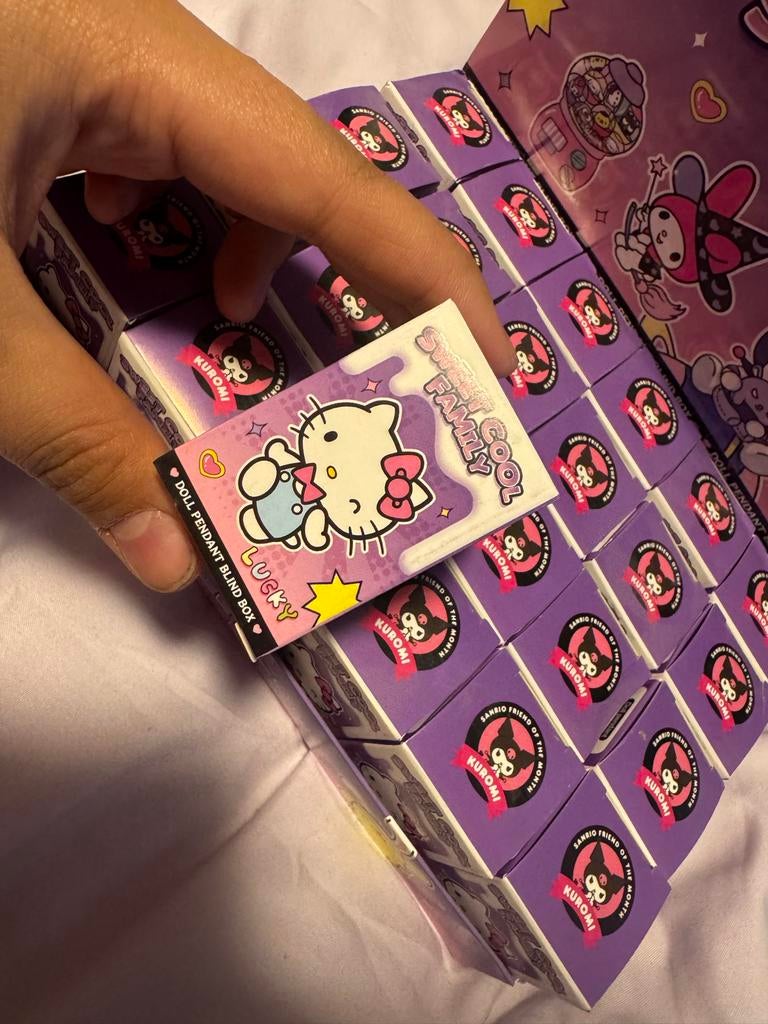 Hello Kitty & Kuromi Mini Blind Box Figuren, Ophalen of Verzenden, Nieuw, Meisje