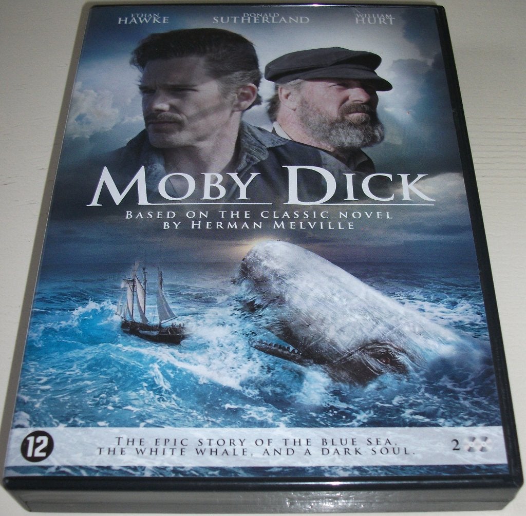 Dvd *** MOBY DICK *** 2-Disc Boxset Mini-Serie, Engels, Speciale editie, Nederlands, Ophalen of Verzenden