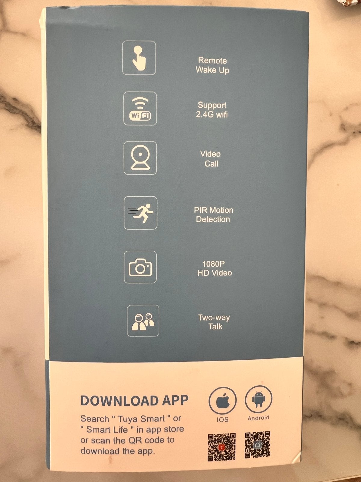 OSMO Video Deurbel - Smart Deurbel met 1080P HD Video, Ophalen of Verzenden, Nieuw, Buitencamera