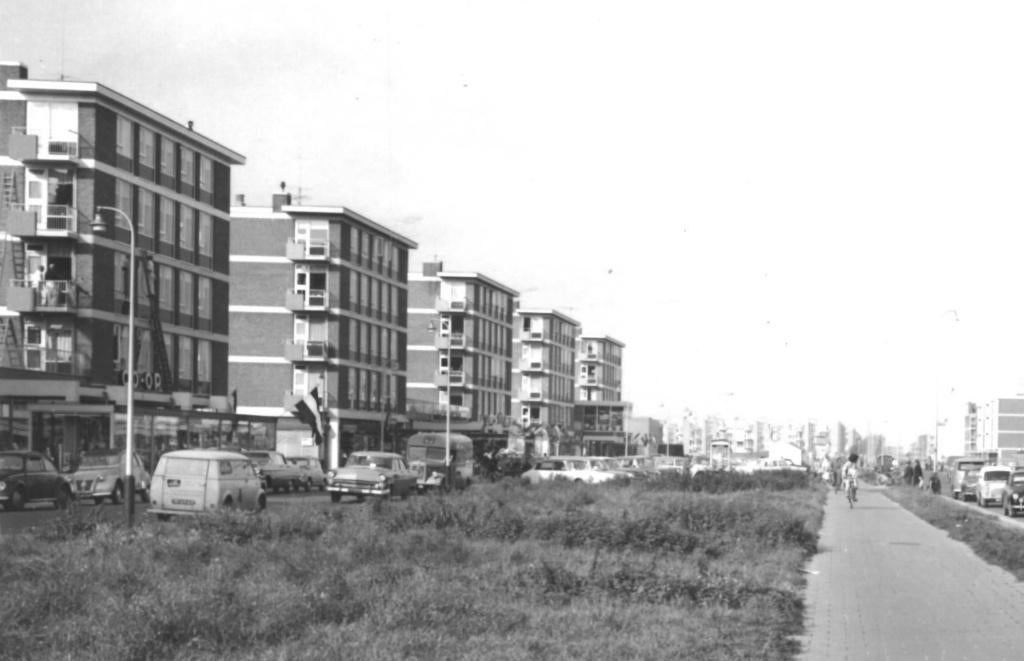 991588 Den Haag ZH Jr 50 60 Wederopbouw Leyweg, Ophalen of Verzenden, 1960 tot 1980, Ongelopen, Zuid-Holland