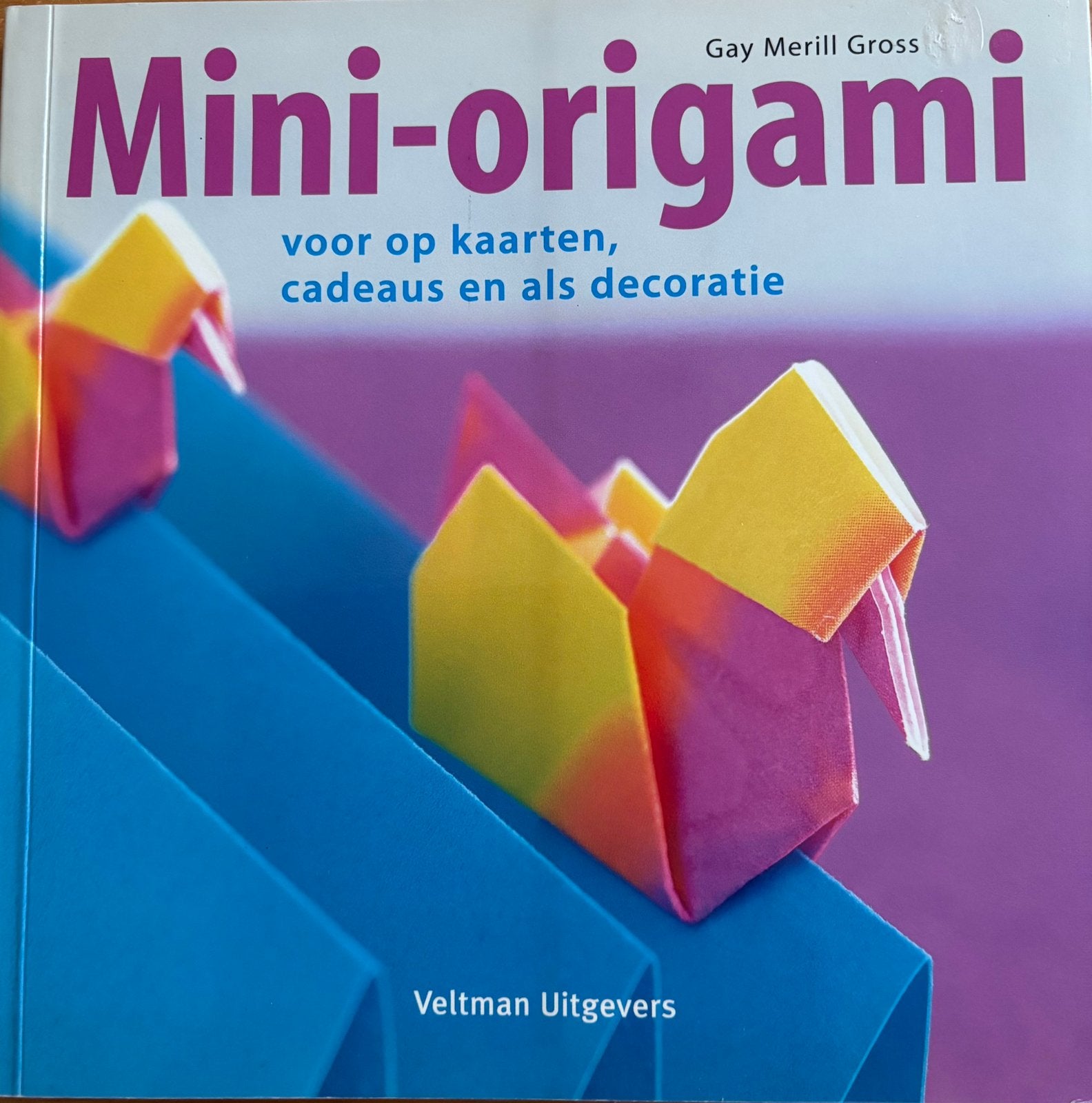 Mini-origami Gay Merill Gross, Boeken, Hobby en Vrije tijd, Ophalen of Verzenden, Zo goed als nieuw