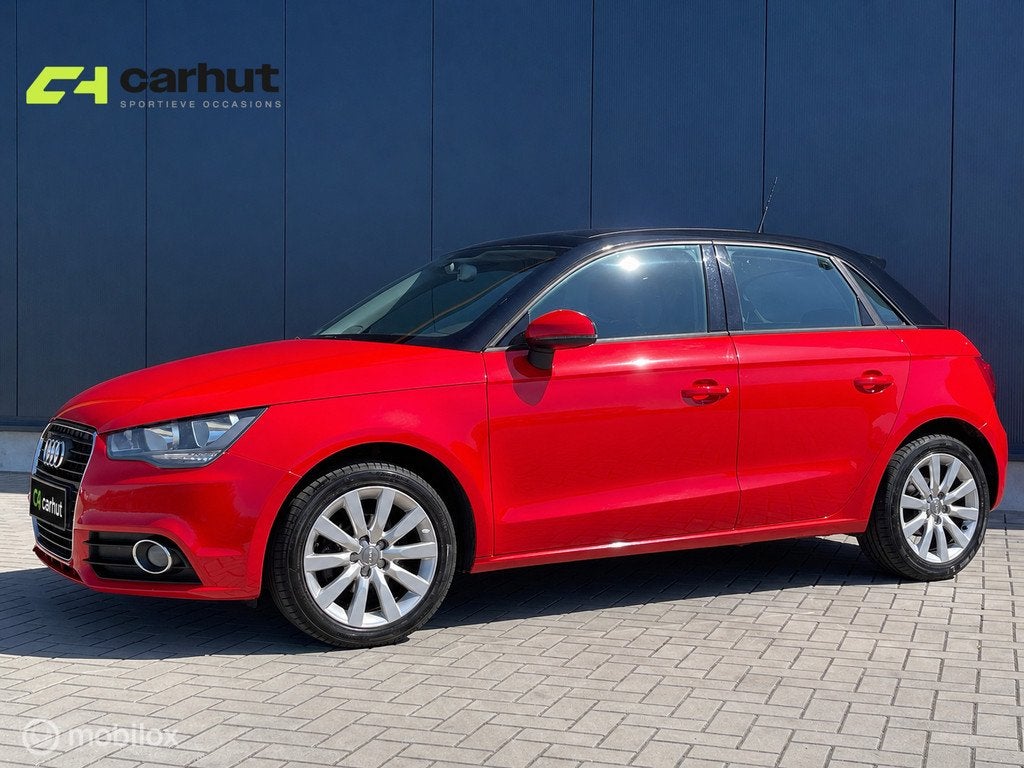 Audi A1 Sportback 1.2 TFSI |panorama dak| zeer nette auto, Voorwielaandrijving, Euro 5, 86 pk, Zwart