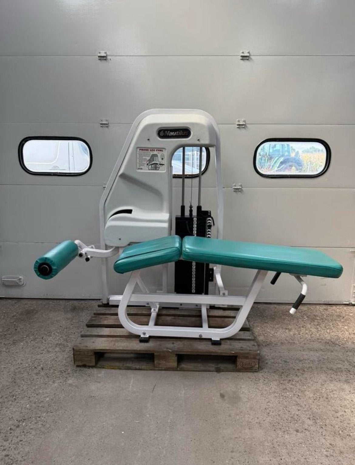 Nautilus 2st phrone leg curl / liegende beinbeuger / legs, Ophalen, Benen, Gebruikt, -