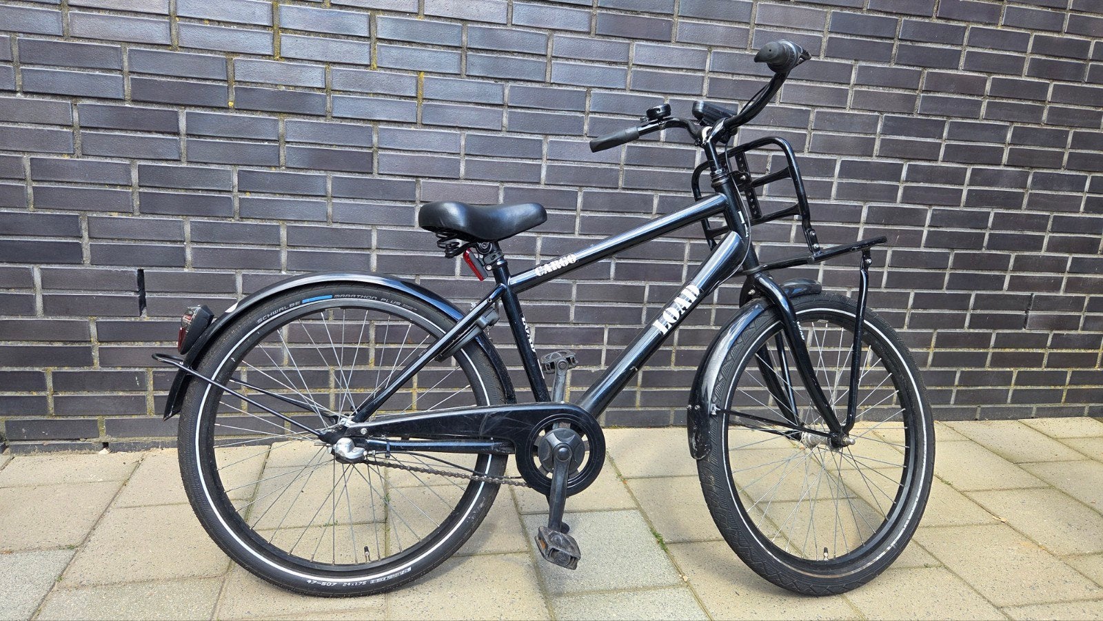 cargo load jongens fiets 24 inch, Fietsen en Brommers, Ophalen, Gebruikt, 24 inch