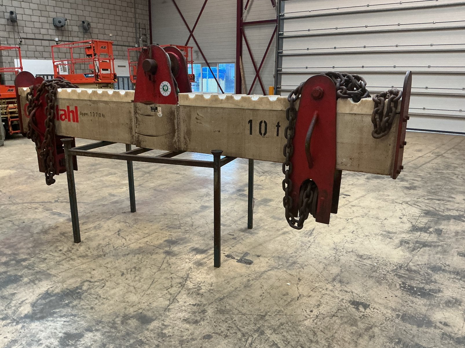 Hijs evenaar 10.000 KG, Ophalen, Gebruikt, Handmatig