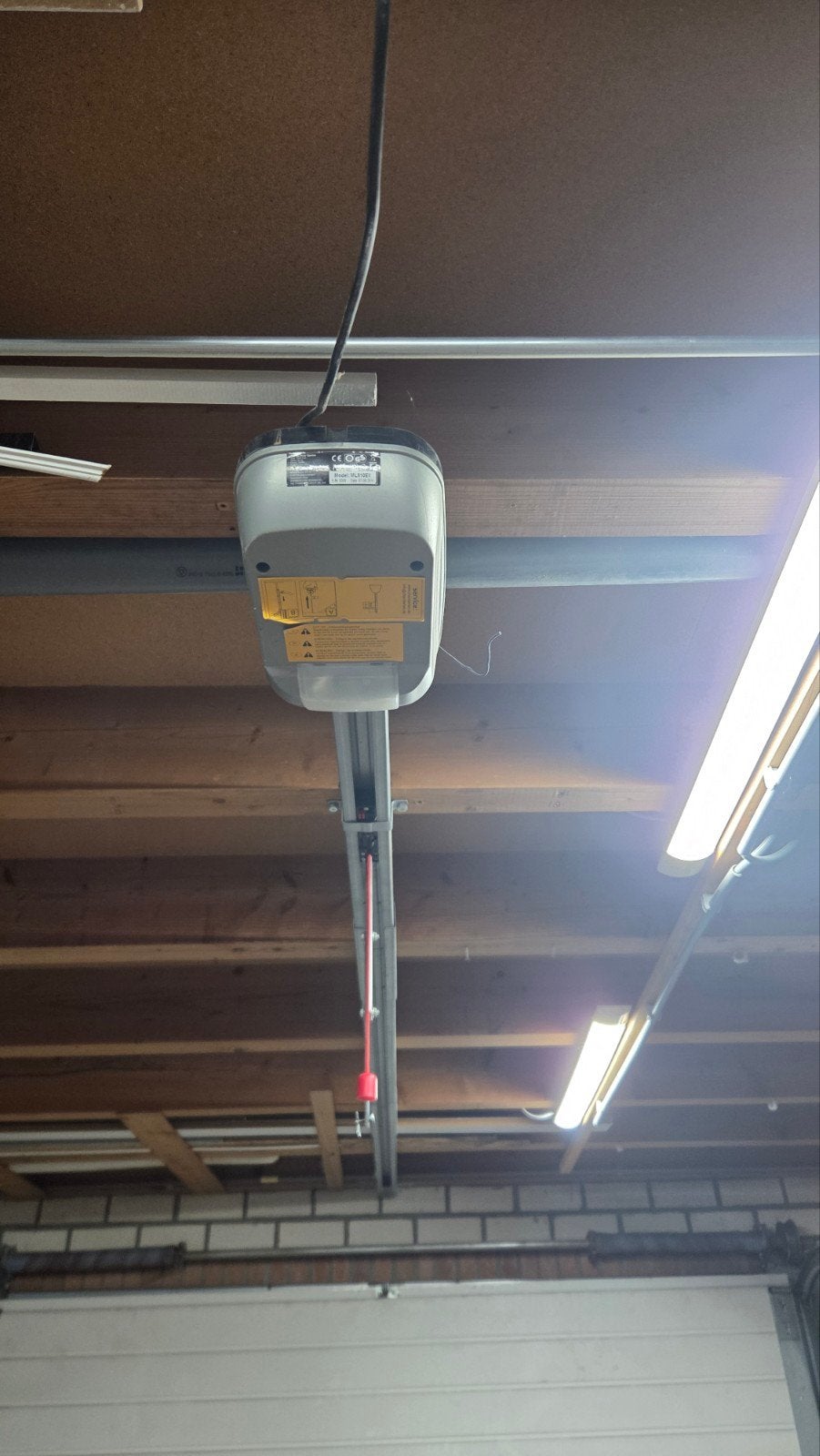 Chamberlain ML510EV Garagedeuropener, Doe-het-zelf en Verbouw, Ophalen, Gebruikt, 120 cm of meer, Garagedeur