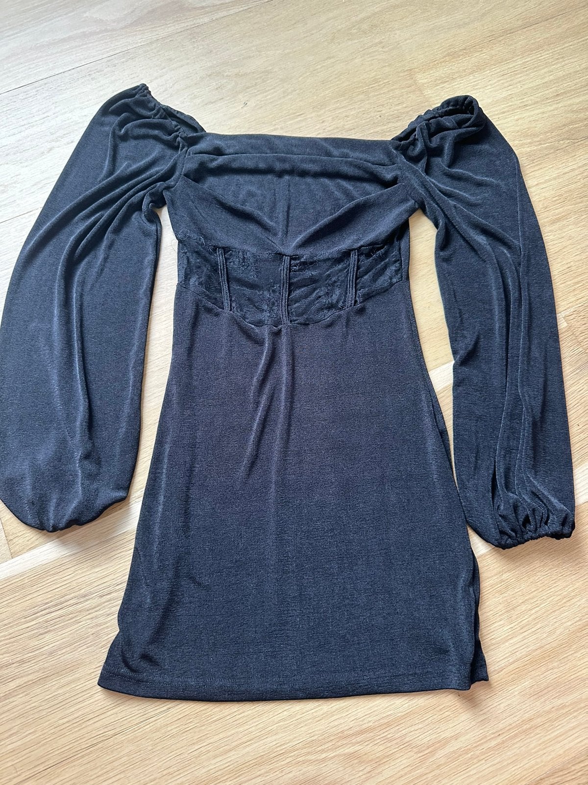 Cider zwart jurk XS, Kleding | Dames, Jurken, Zwart, Ophalen of Verzenden, Maat 34 (XS) of kleiner, Gedragen