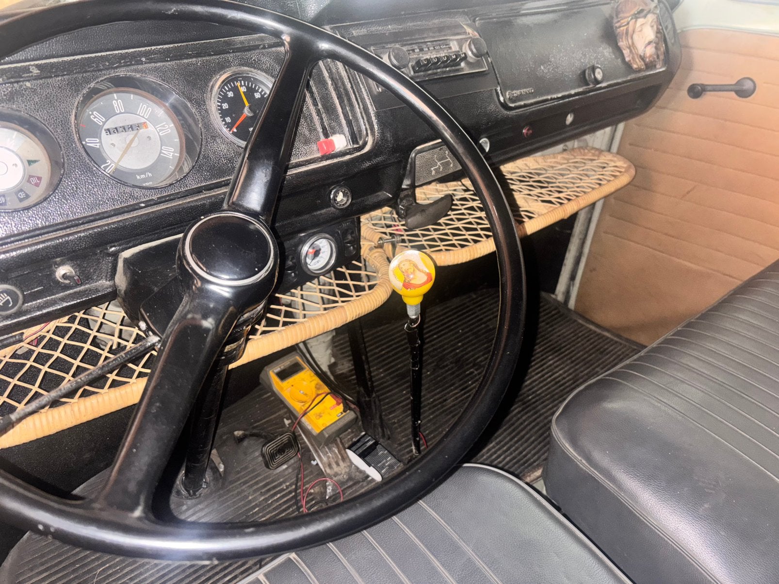 Bamboe opberg rekje dashboard vw t2 t2a t2ab volkswagen, Ophalen, Volkswagen