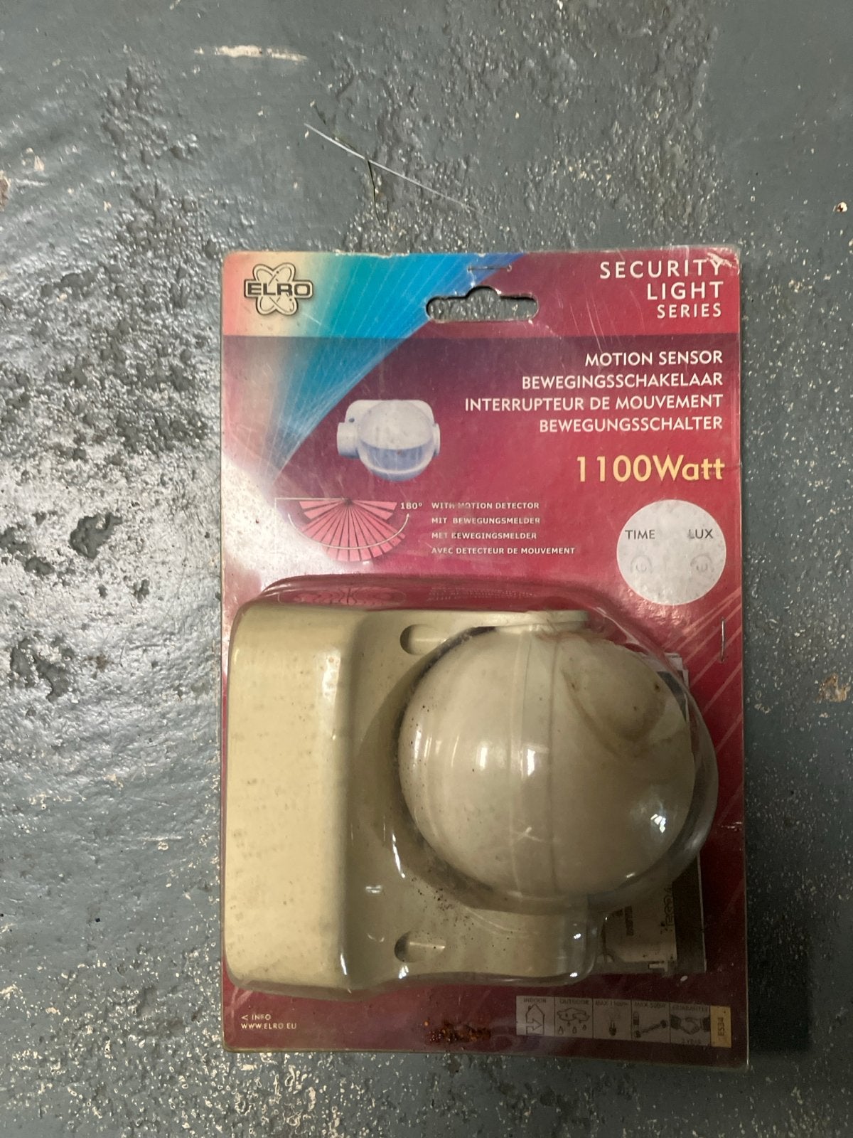 ELRO Bewegingsschakelaar 1100W - Nieuw in verpakking, Ophalen of Verzenden, Nieuw, Overige merken, Schakelaar