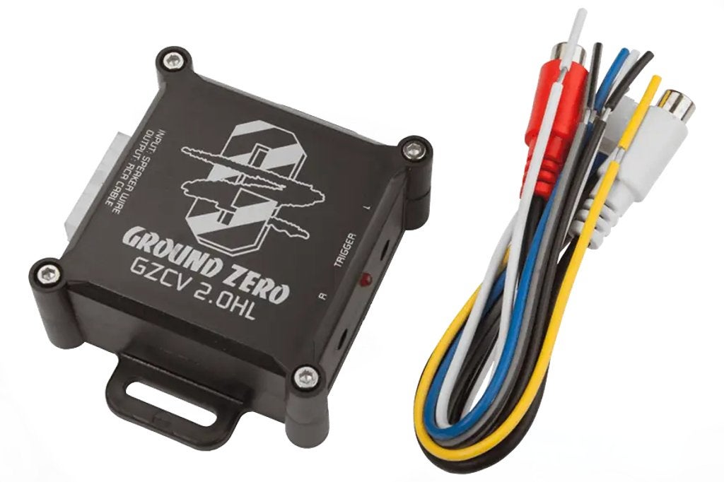 Ground Zero GZCV 2.0H High Low Converter, ., Nieuw, Ophalen of Verzenden, .