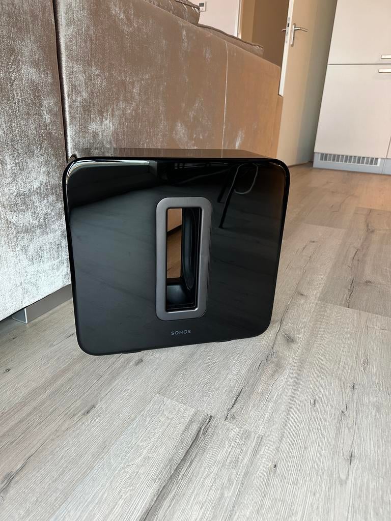 Sonos Sub Gen 3 zwart | PRACHTIG ‼️, Subwoofer, Ophalen of Verzenden, Zo goed als nieuw, Sonos