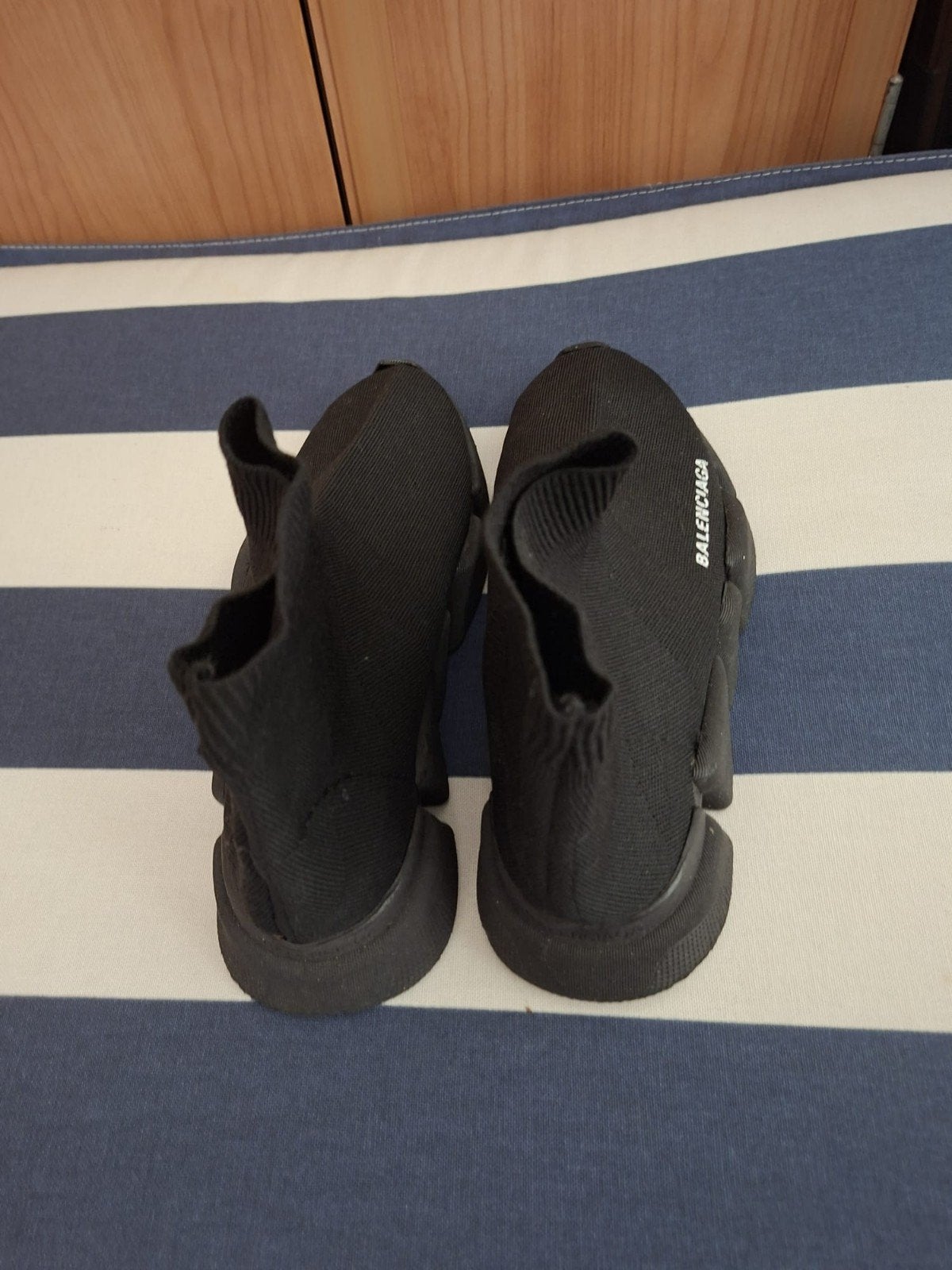 Balenciaga schoenen speed trainer maat 39, Ophalen of Verzenden, Zo goed als nieuw, Zwart, Sneakers of Gympen