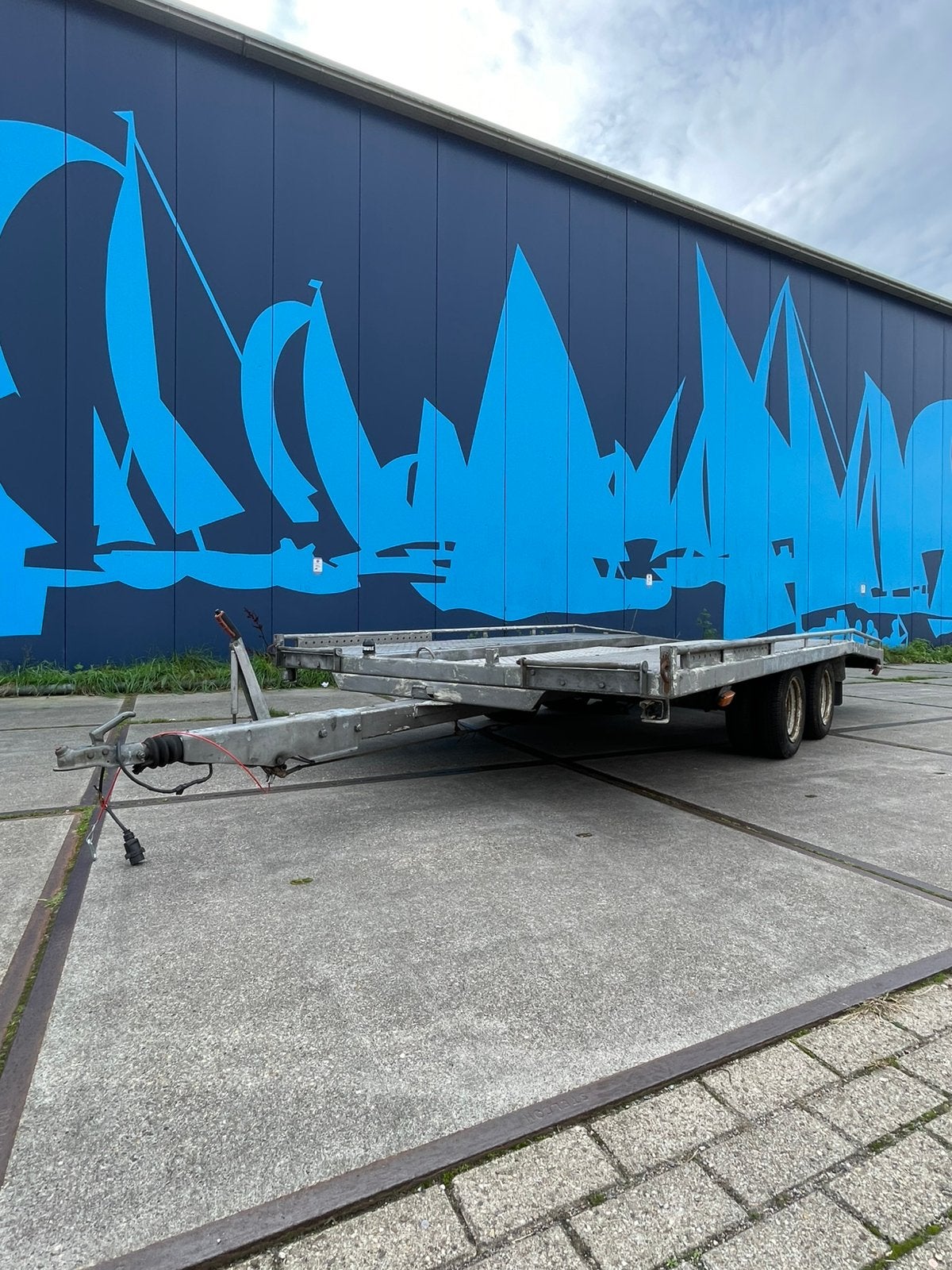 Leuke witteveen r2430 met nieuwe banden, Auto diversen, Ophalen, Gebruikt