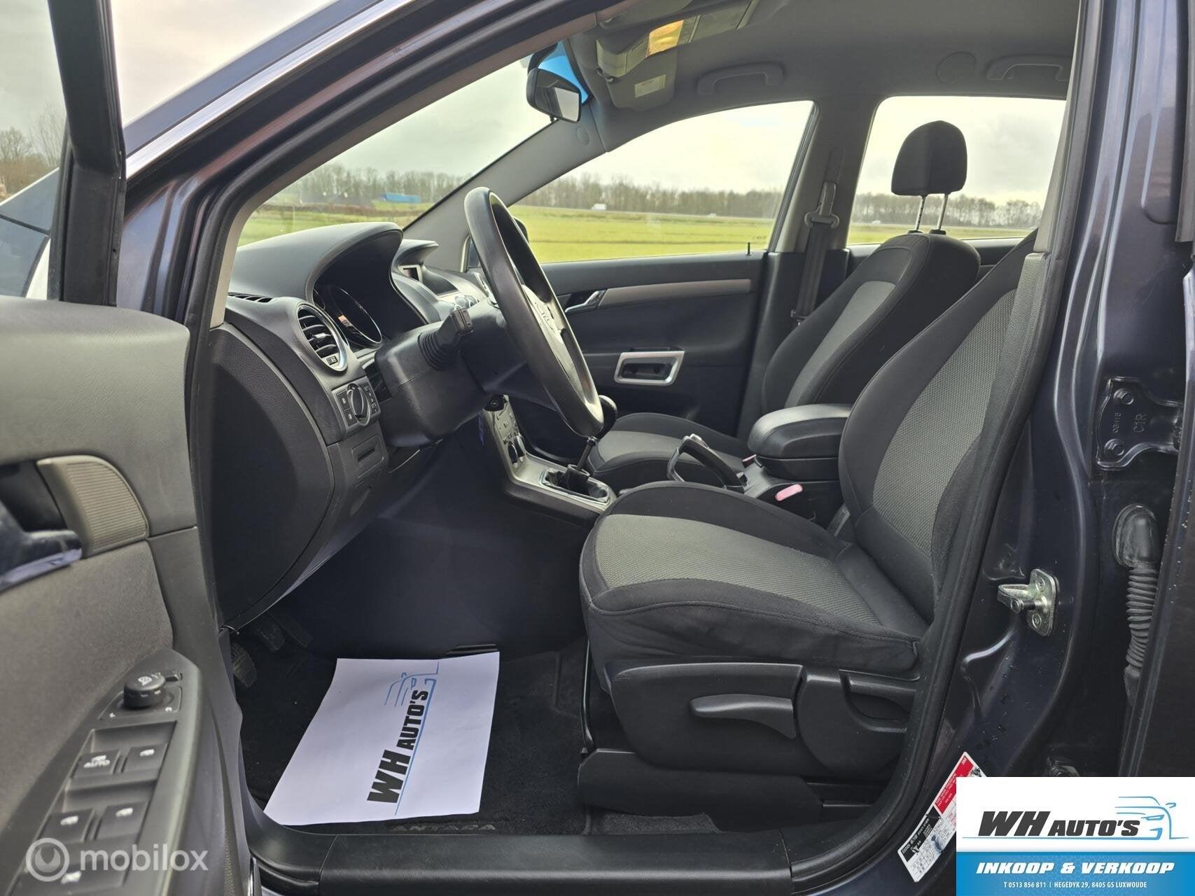 Opel Antara 2.4-16V Enjoy 4x4 | Nette auto | Nwe D-riem, Auto's, Gebruikt, 4 cilinders, Blauw, Bedrijf
