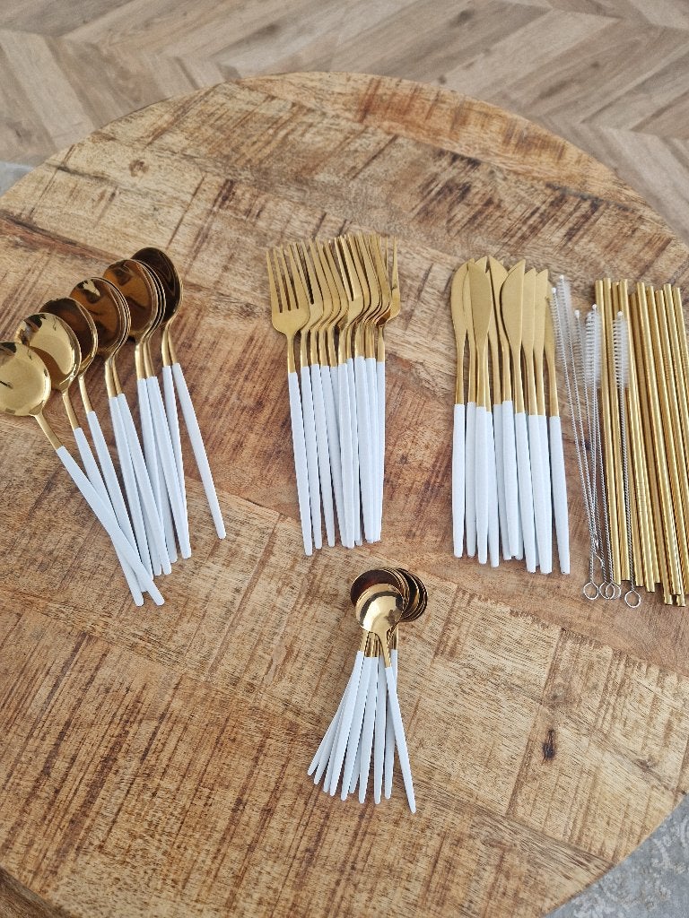 Bestek, Huis en Inrichting, Ophalen, Overige materialen, Gebruikt, Bestekset