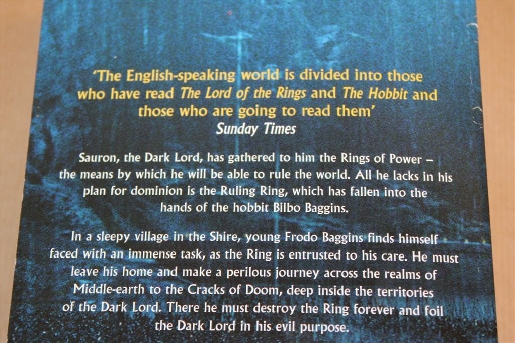 The Lord of the Rings — Compleet, Dik Boek, Film Tie-In Ed., Boeken, Ophalen of Verzenden, Gelezen