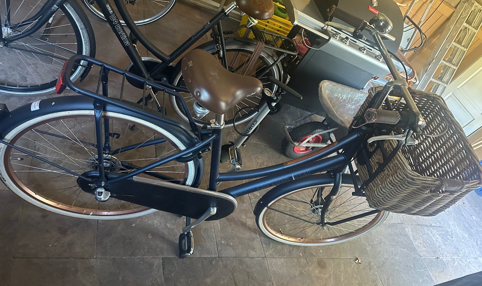 Cortina U4 transport jeans met mand, 50 tot 53 cm, Ophalen, Zo goed als nieuw, Versnellingen