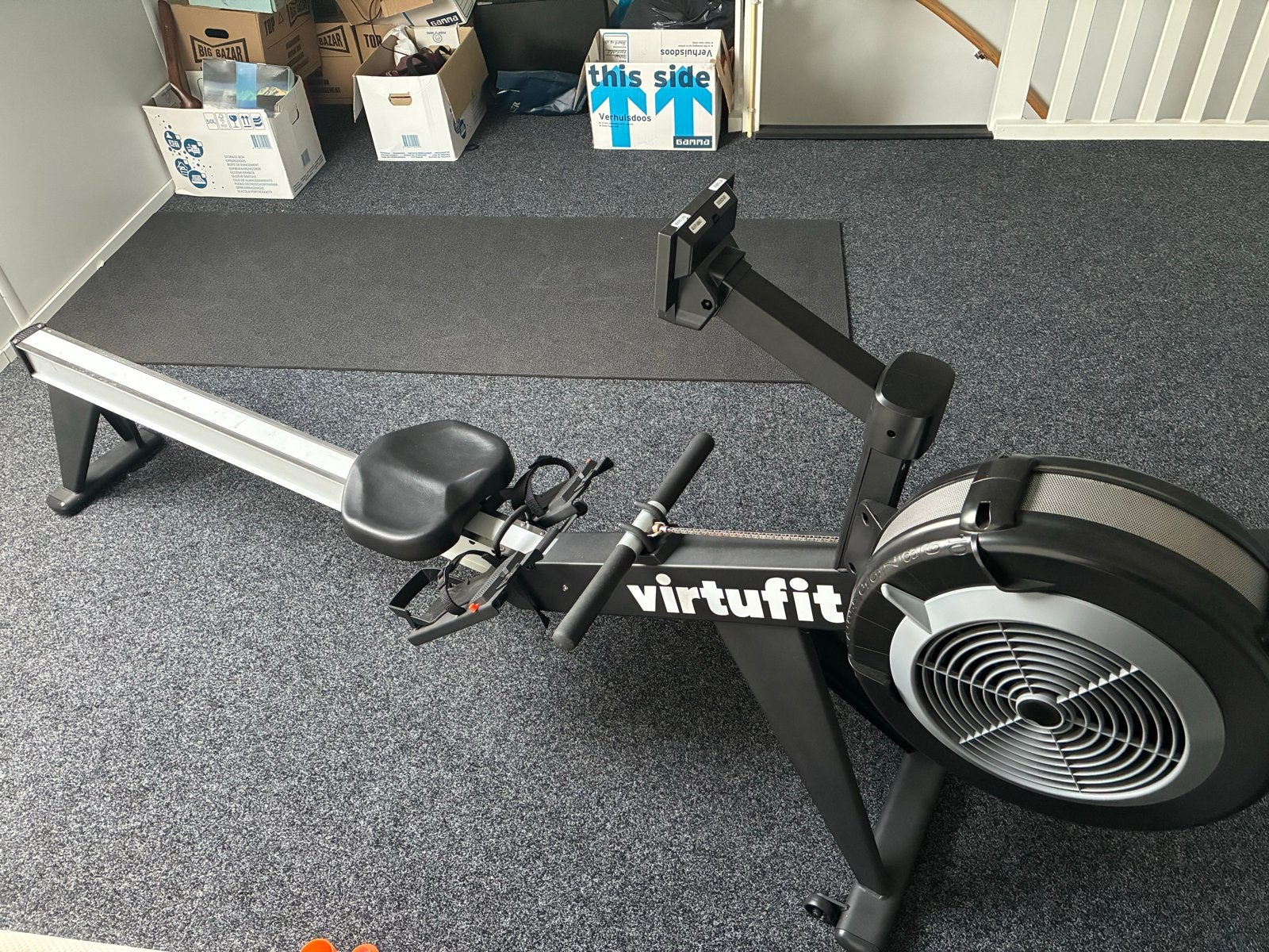 VirtuFit Ultimate Pro 2i Roeitrainer Bluetooth/ANT+, Ophalen, Armen, Zo goed als nieuw, Metaal