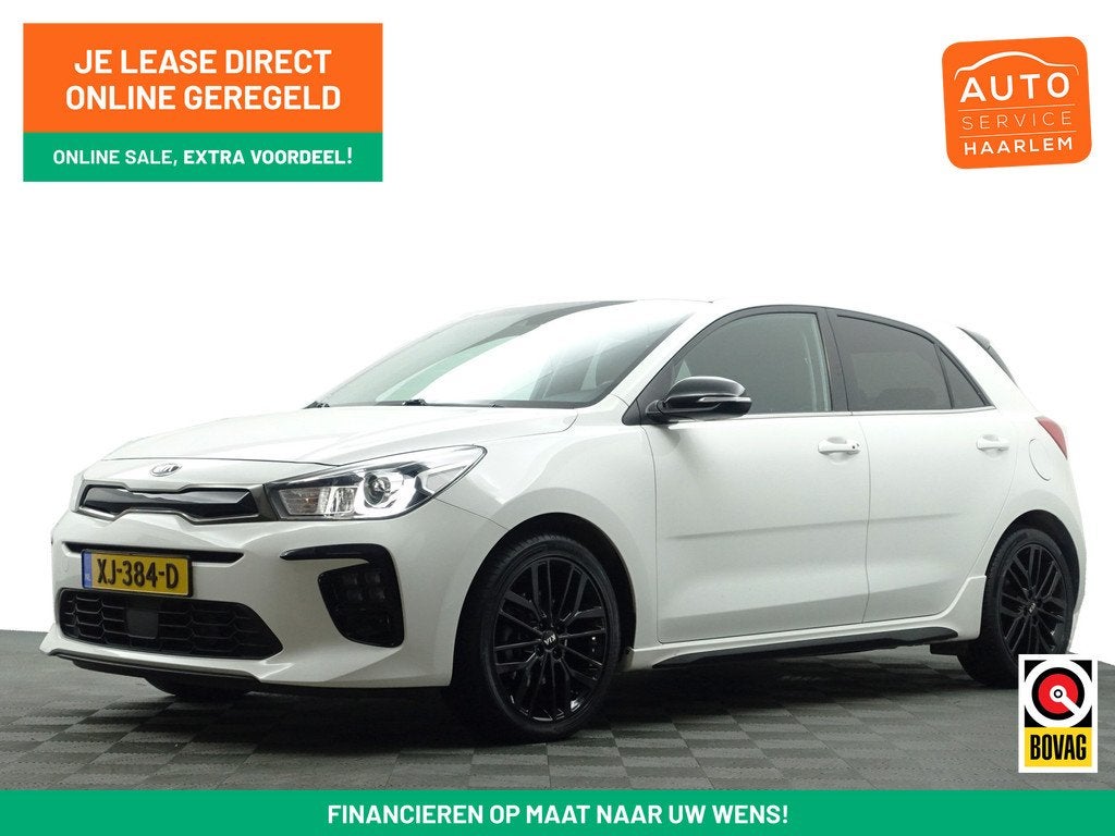 Kia Rio 1.0 TGDI GT-Line Blackpack- Stuur/Stoelverwarming, L, Auto's, Kia, Voorwielaandrijving, Gebruikt, Met garantie (alle)