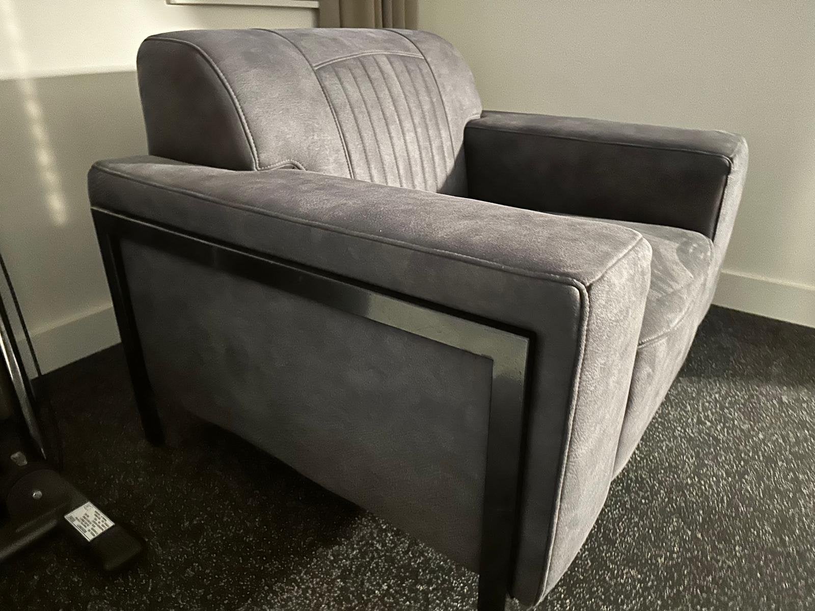 Royale 1,5-zits fauteuil, Huis en Inrichting, Ophalen, Gebruikt, 75 tot 100 cm, Minder dan 150 cm