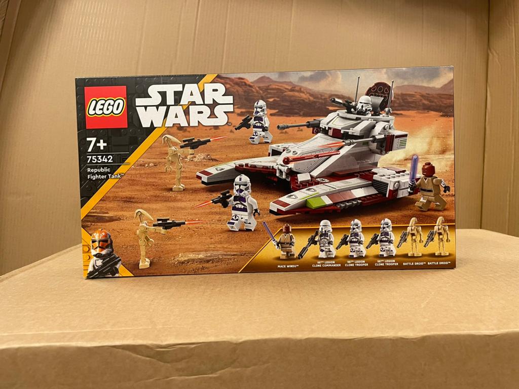 LEGO Star Wars 75342 Republic Fighter Tank Nieuw & Verzegeld, Star Wars, Lego, Nieuw, Ophalen of Verzenden