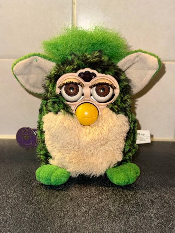 Green Turtle Furby 1998, Ophalen of Verzenden, Zo goed als nieuw, Overige typen