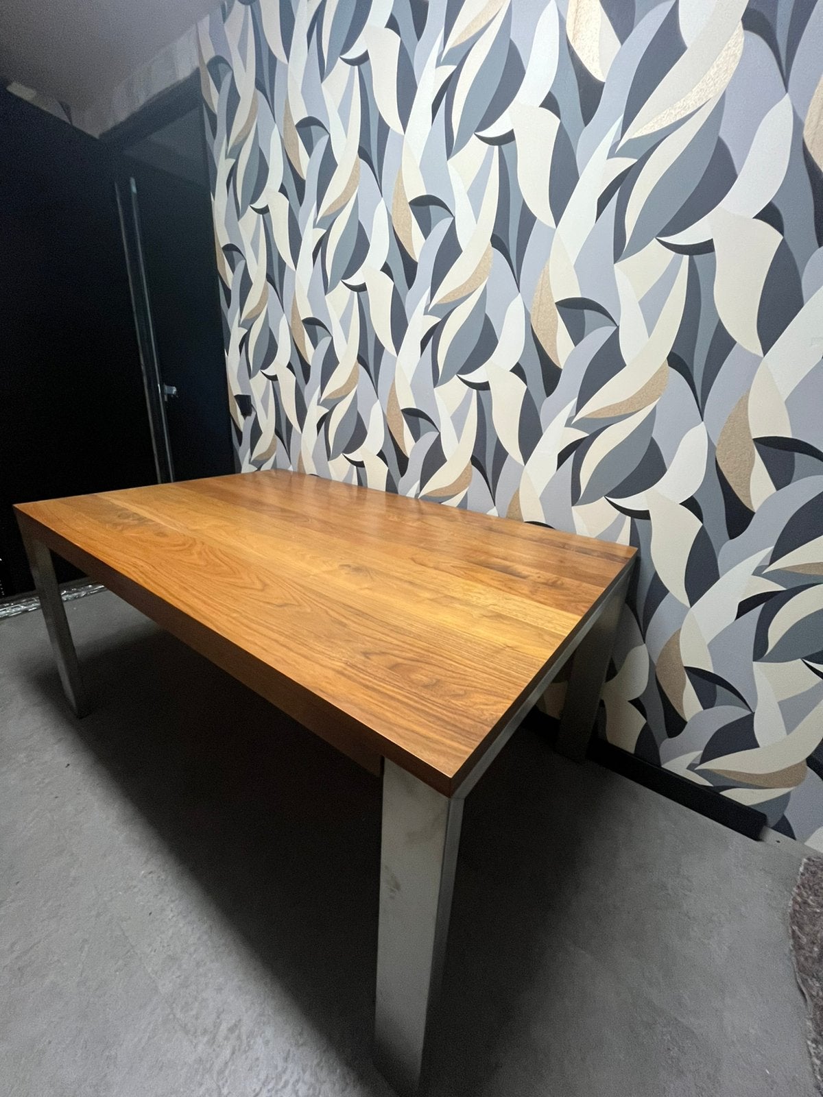 Bert Plantagie Tafel, Ophalen, 100 tot 150 cm, Zo goed als nieuw, Modern