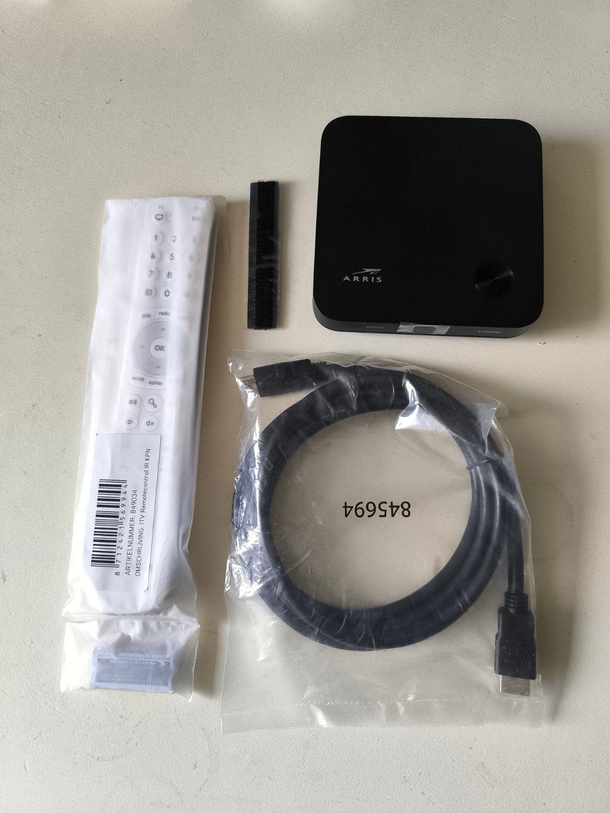KPN Mediaspeler Arris VP5202 zonder 12V voeding, Audio, Tv en Foto, Ophalen of Verzenden, Nieuw, Decoder