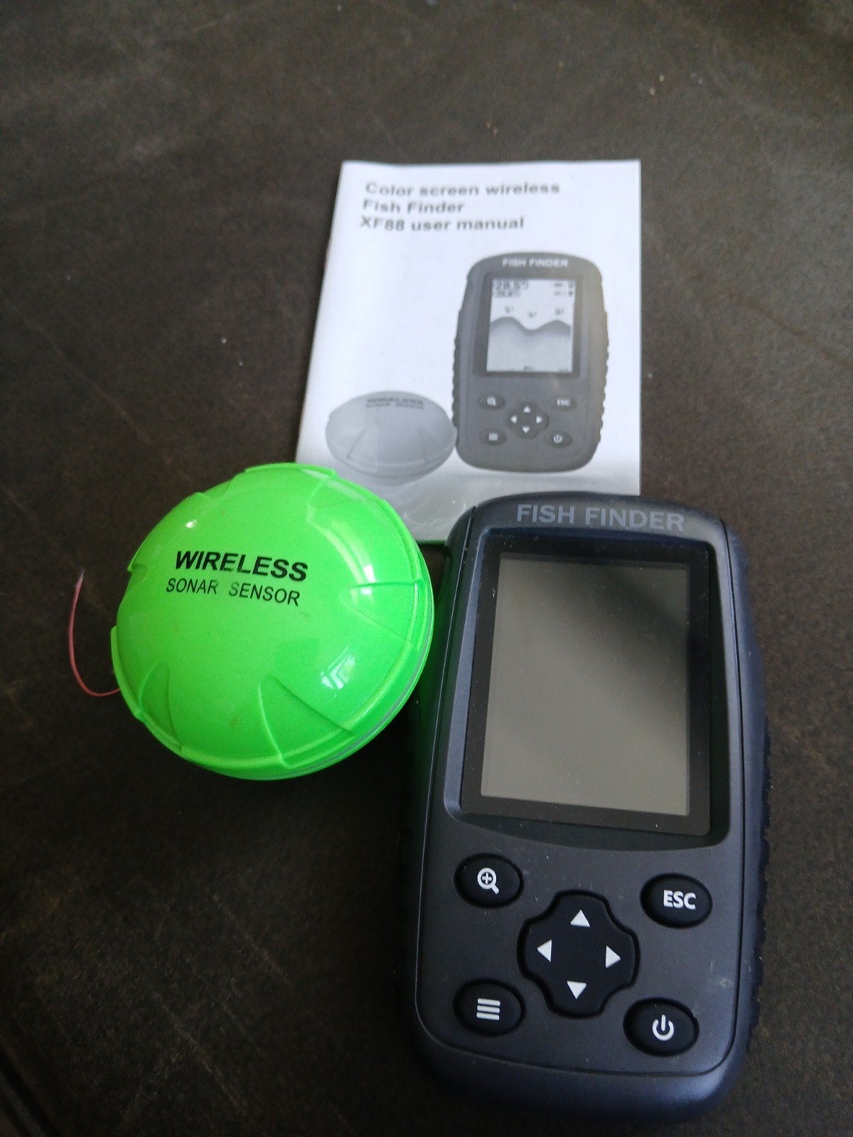 fishfinder, Watersport en Boten, Ophalen, Gebruikt