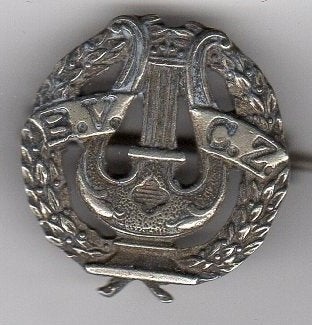 BROCHE BV CZ HARP MUZIEK (A5), Ophalen of Verzenden, Gebruikt, Overige onderwerpen