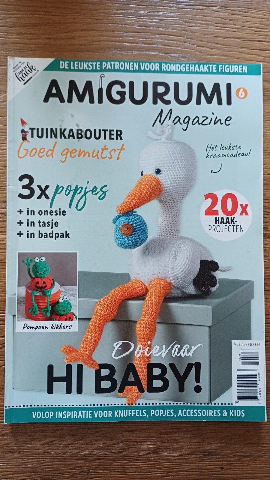 Amigurumi Magazine 6 - Haakpatronen voor knuffels, Hobby en Vrije tijd, Ophalen of Verzenden, Zo goed als nieuw