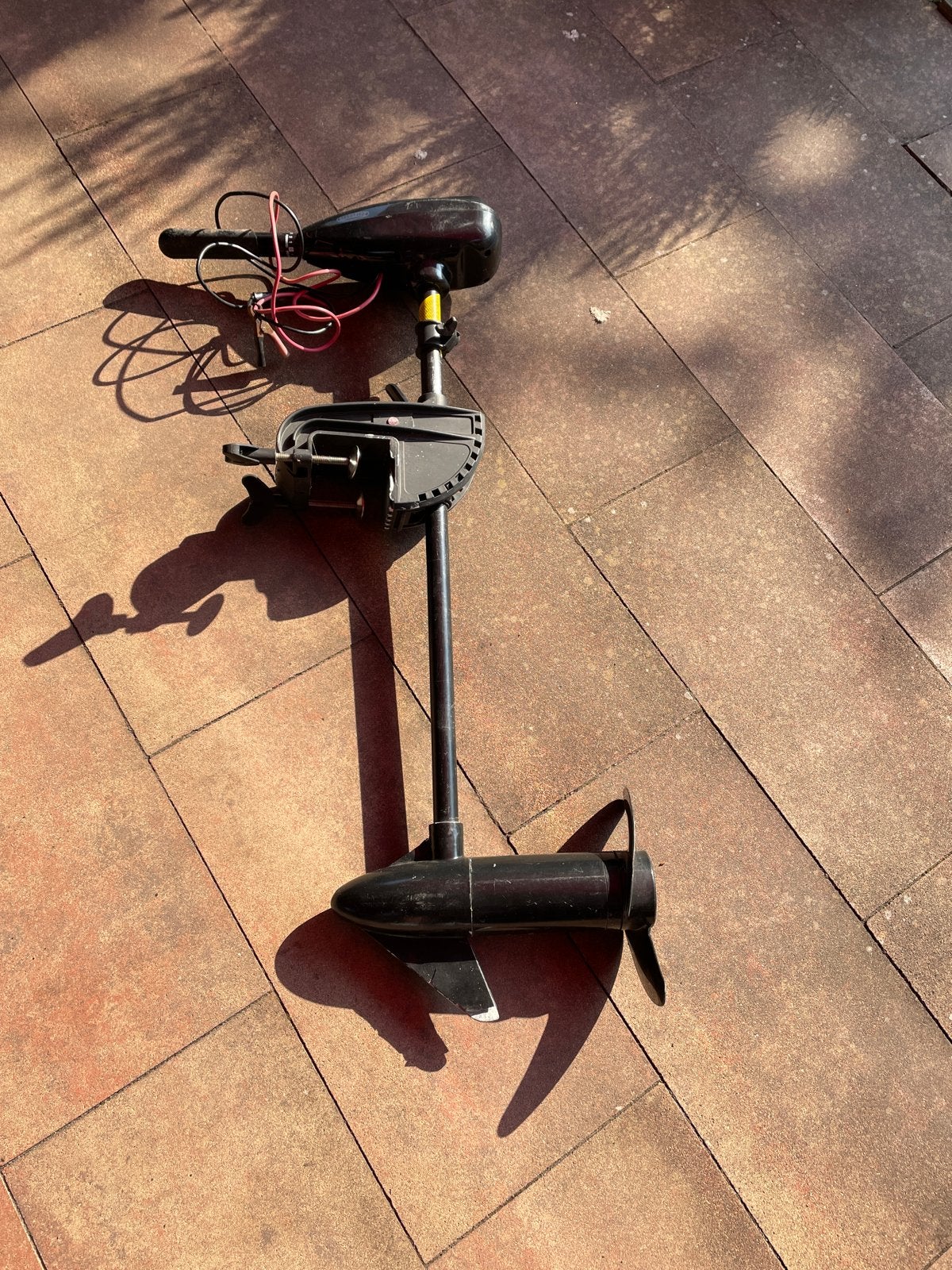 Excursion 40 lbs.thrust elektrische buitenboordmotor, Ophalen, Gebruikt, Minder dan 5 pk, Elektrisch