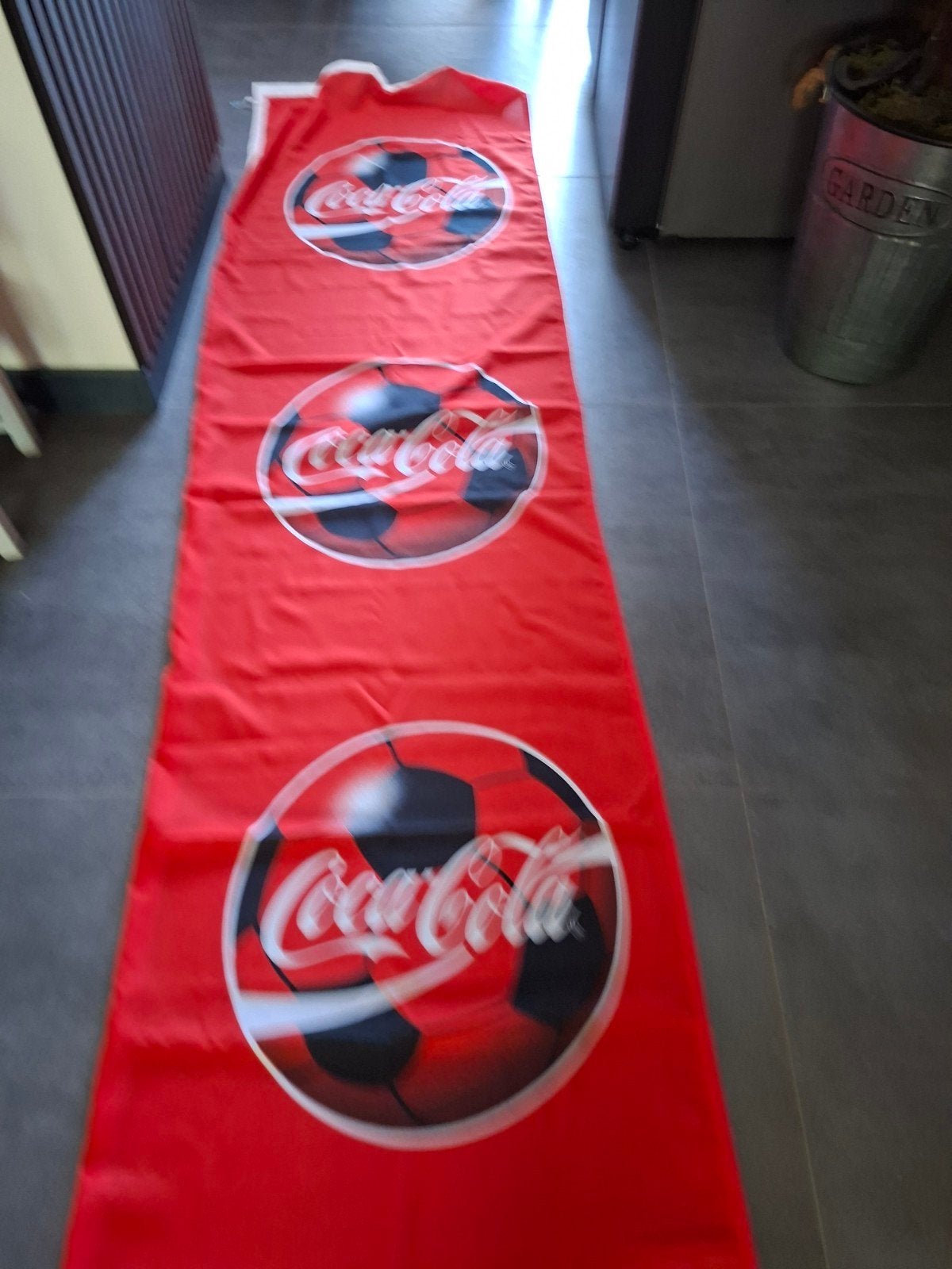 Coca-Cola banner wk voetbal 5 meter bij 80 cm, Verzamelen, Merken en Reclamevoorwerpen, Ophalen of Verzenden, Nieuw, Reclamebord
