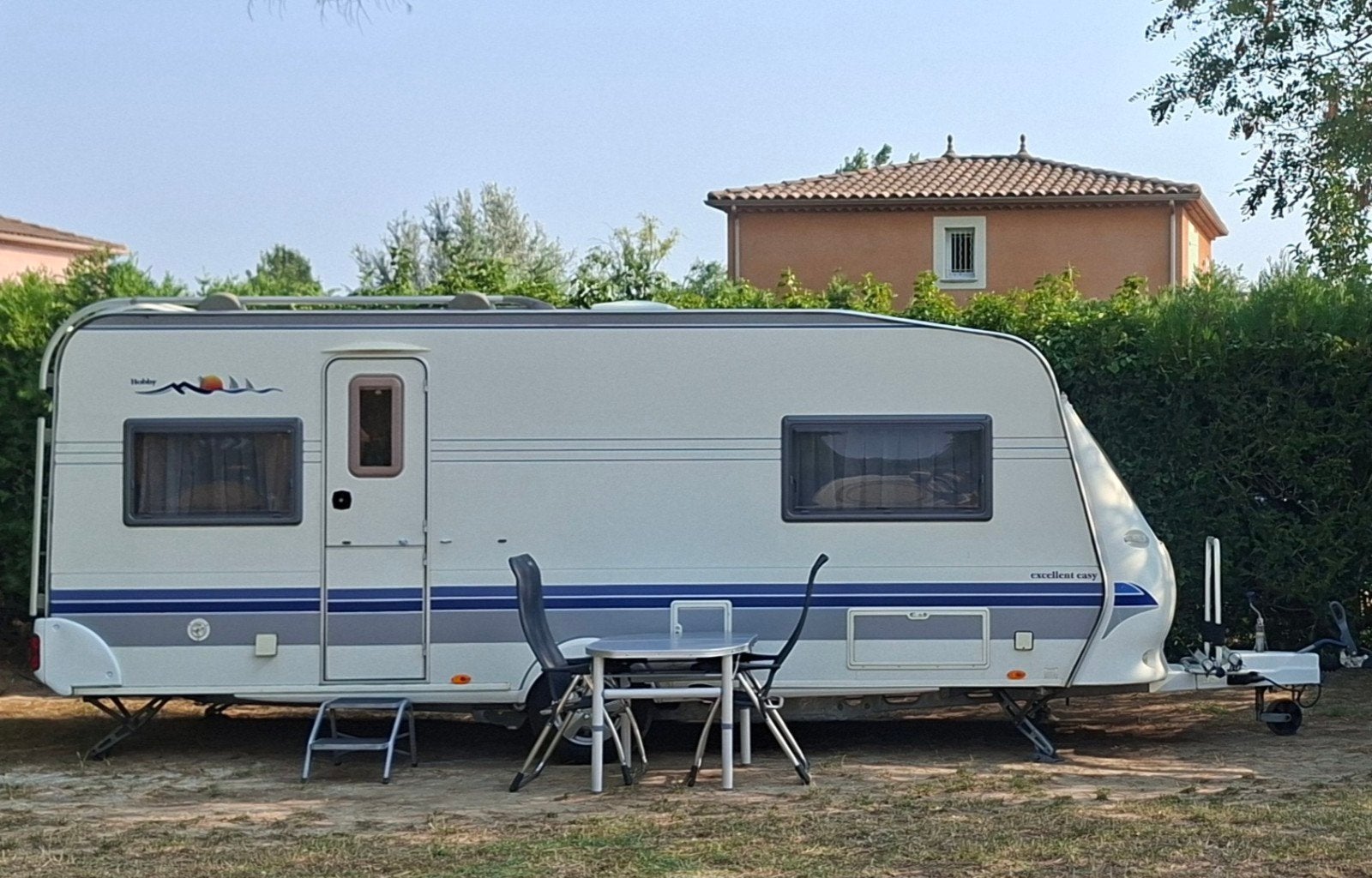 zeer nette Hobby 540 UL Excellent Easy, Caravans en Kamperen, Ophalen, Zo goed als nieuw, Overige