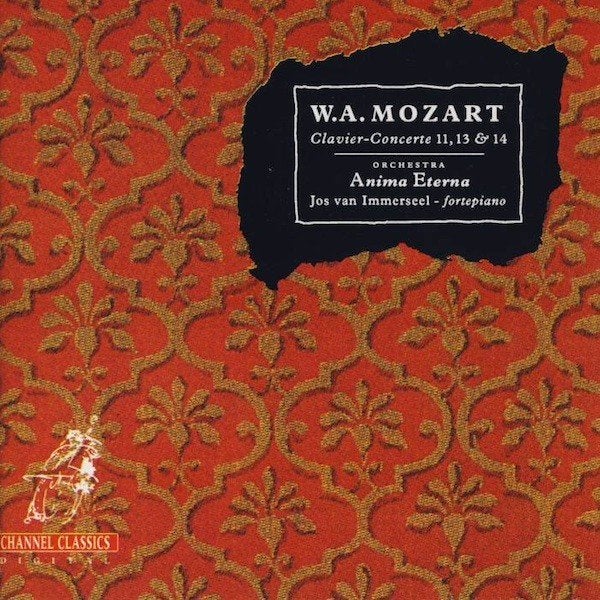 Mozart Eterna,van Immerseel – Clavier-Concerte 11,13 & 14, Gebruikt, Mozart, Ophalen of Verzenden, Classicisme