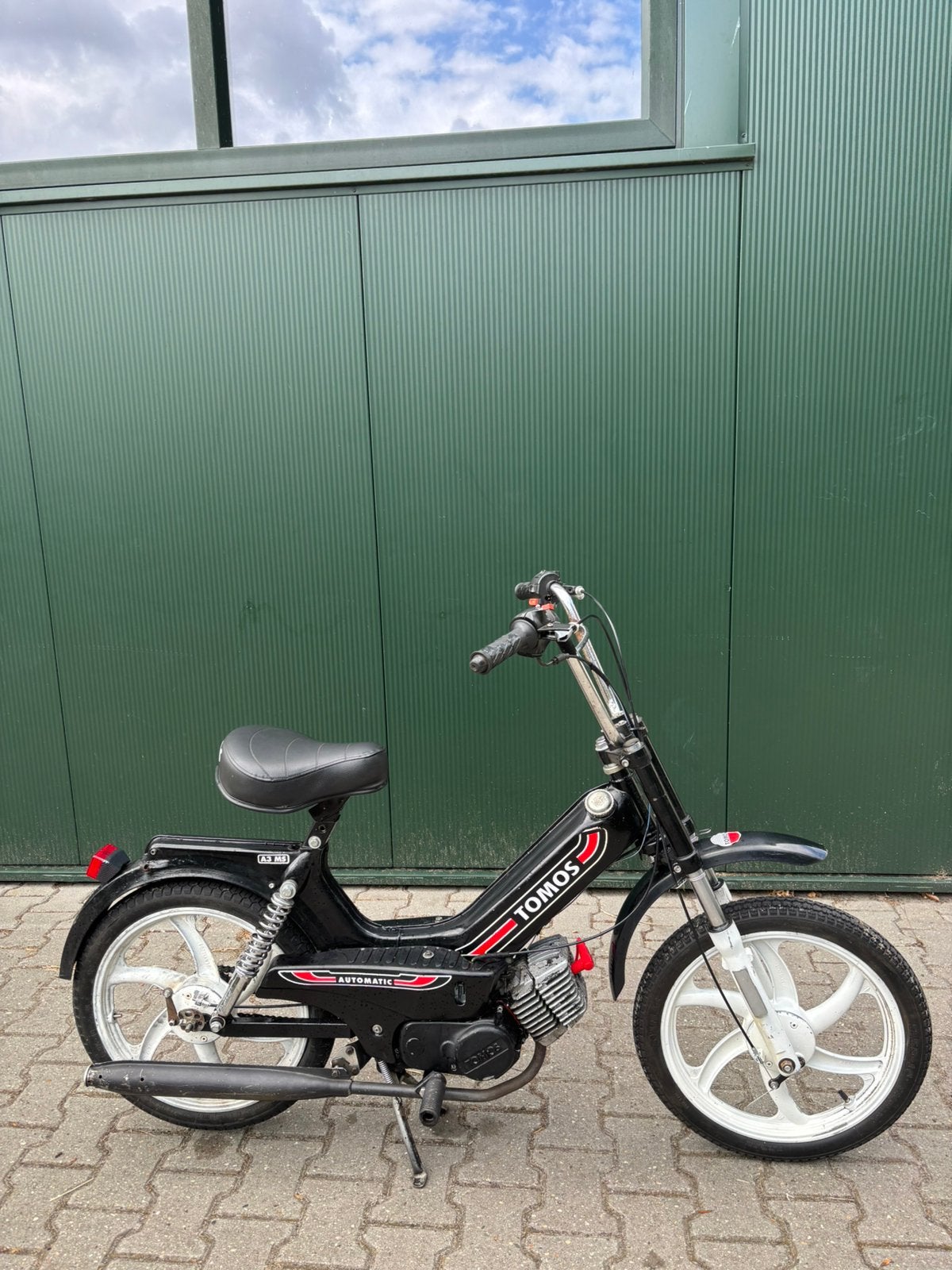 Tomos. A35 Zwart ., Fietsen en Brommers, Brommers | Tomos, Ophalen, Gebruikt, Maximaal 45 km/u, Standard