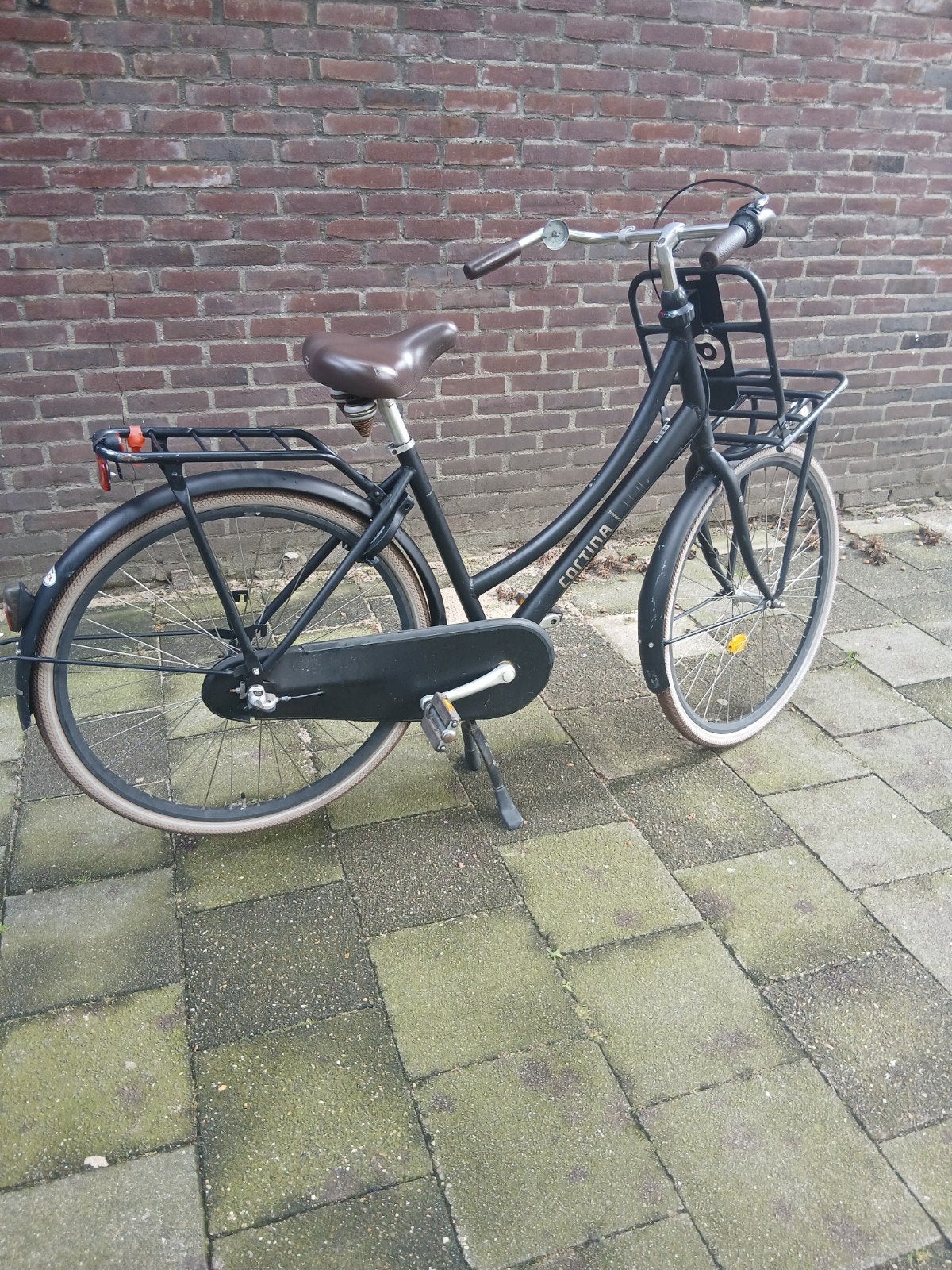 Cortina U4 trabsport dames fiets te koop!, Ophalen, Terugtraprem, Cortina U4 transportfiets, Versnellingen