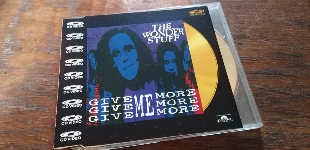 The Wonder Stuff - Give Me More - EP (CD+Video), Cd's en Dvd's, EP, Speciale editie, Ophalen of Verzenden, Zo goed als nieuw