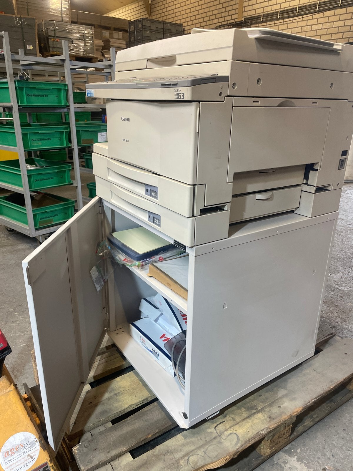 Canon GP-160F Analoge Laserfax en Kopieermachine A3, Ophalen, Gebruikt, Faxen, Kopieermachine