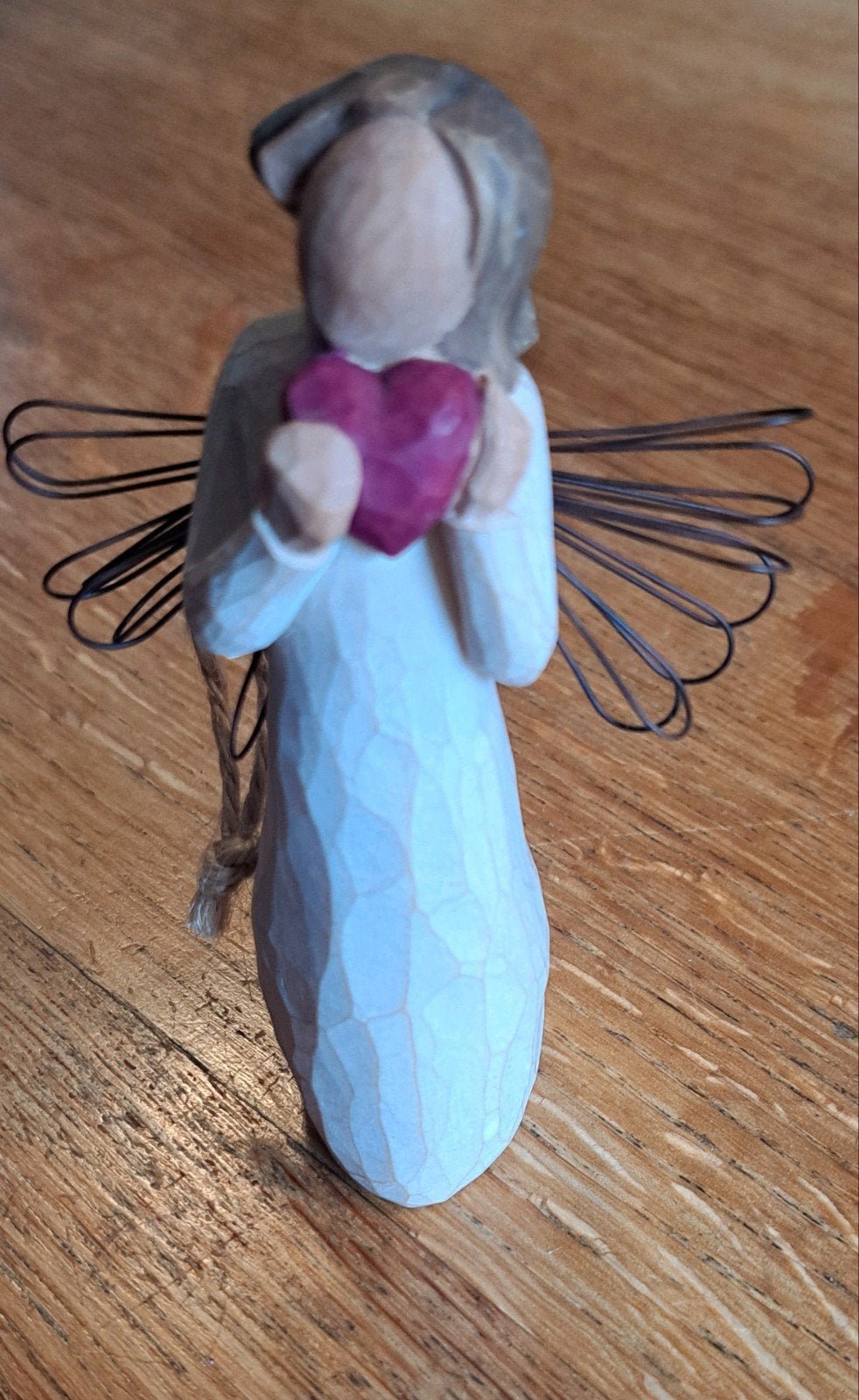 Willow Tree beeldje - Angel of the Heart, Huis en Inrichting, Hout, Ophalen of Verzenden, Wit, Klassiek