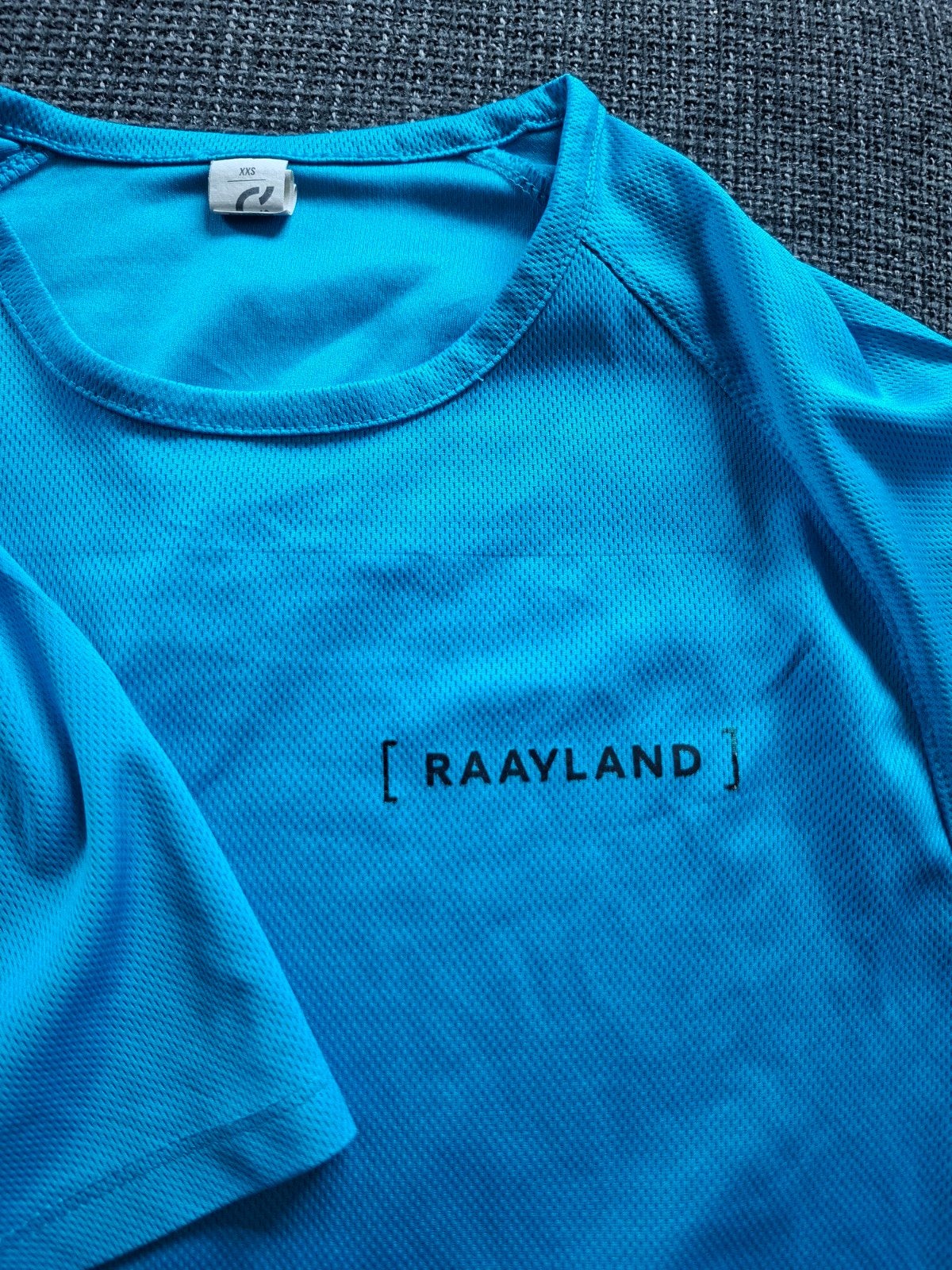 2x Raayland sportshirt - Maat XXS, Ophalen of Verzenden, Zo goed als nieuw, Blauw