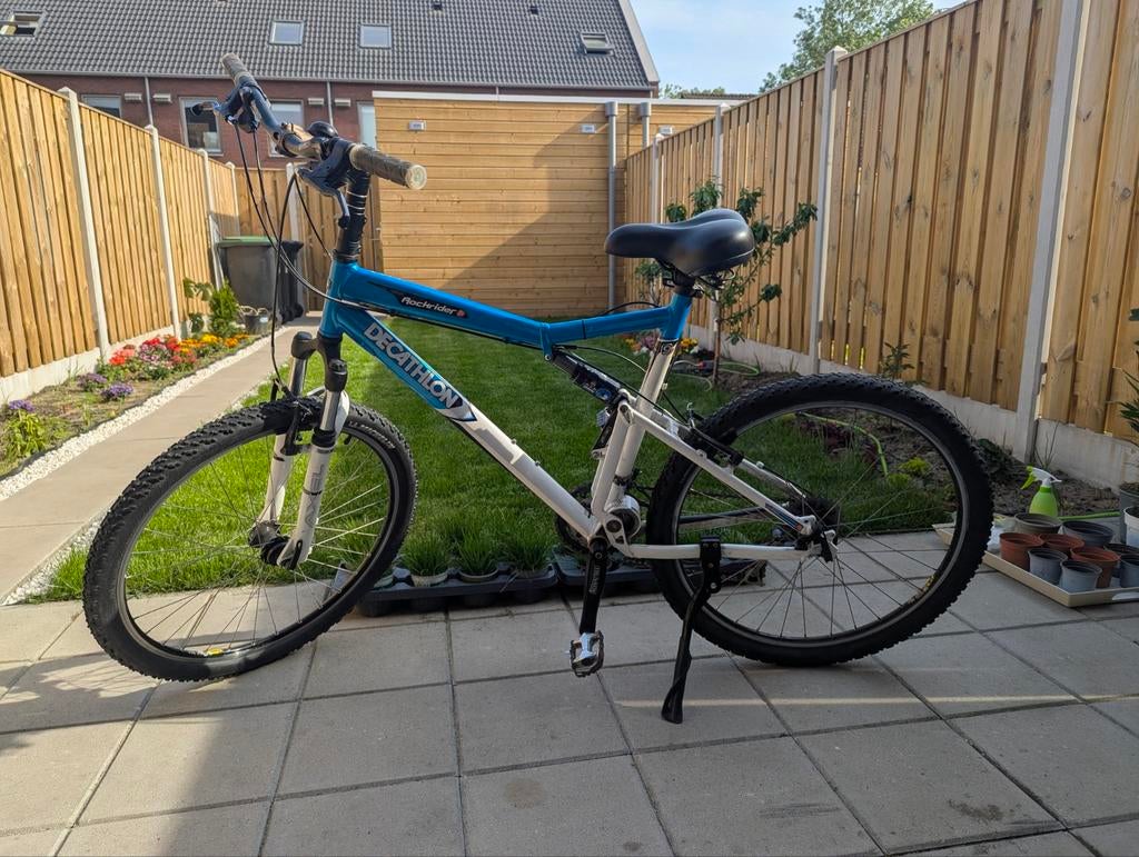 Decathlon Rockrider 9.1 Mountainbike - Blauw/Wit, Ophalen, Overige merken