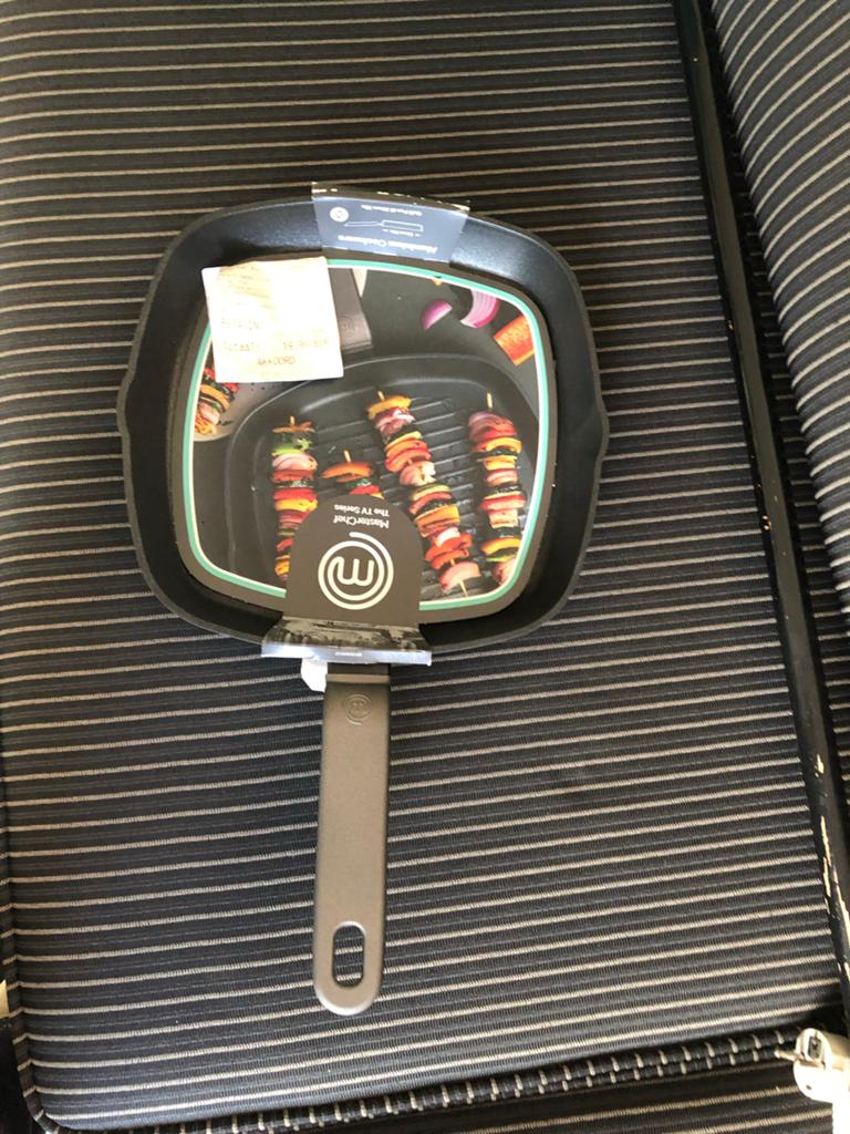 MasterChef Grillpan - Nieuw in verpakking, Ophalen of Verzenden, Nieuw, Overige materialen, Koekenpan of Braadpan