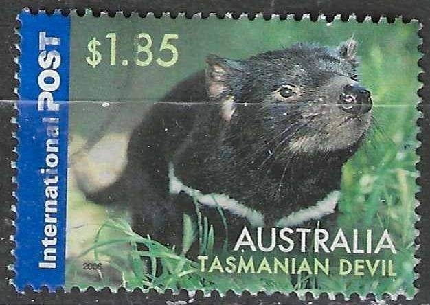 Australie 2006 - Yvert 2421 - Tasmaanse Duivel (ST), Postzegels en Munten, Verzenden, Gestempeld