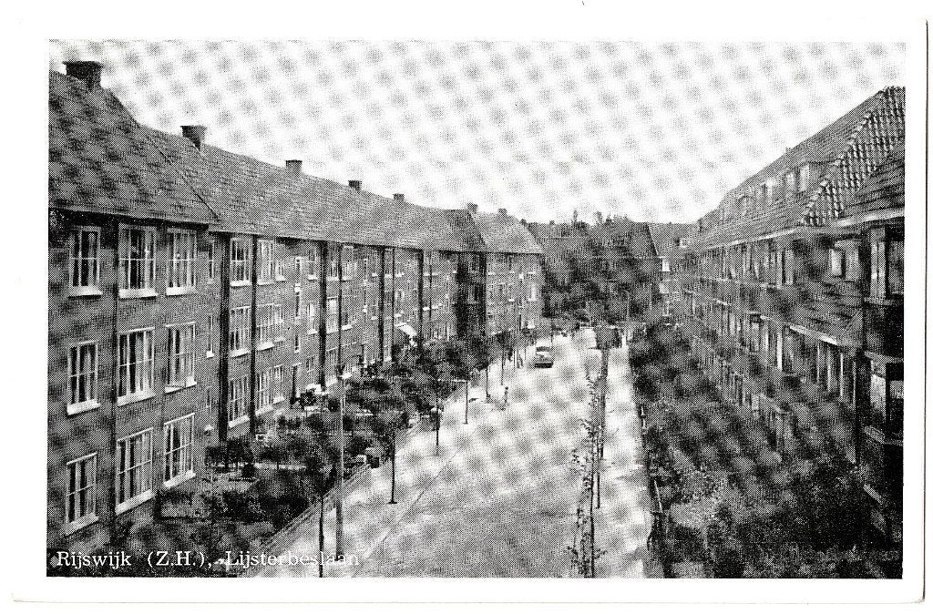 Rijswijk ZH 05, Lijsterbeslaan, gelopen 1955 richtprijs 4,==, Verzenden, 1940 tot 1960, Gelopen, Zuid-Holland