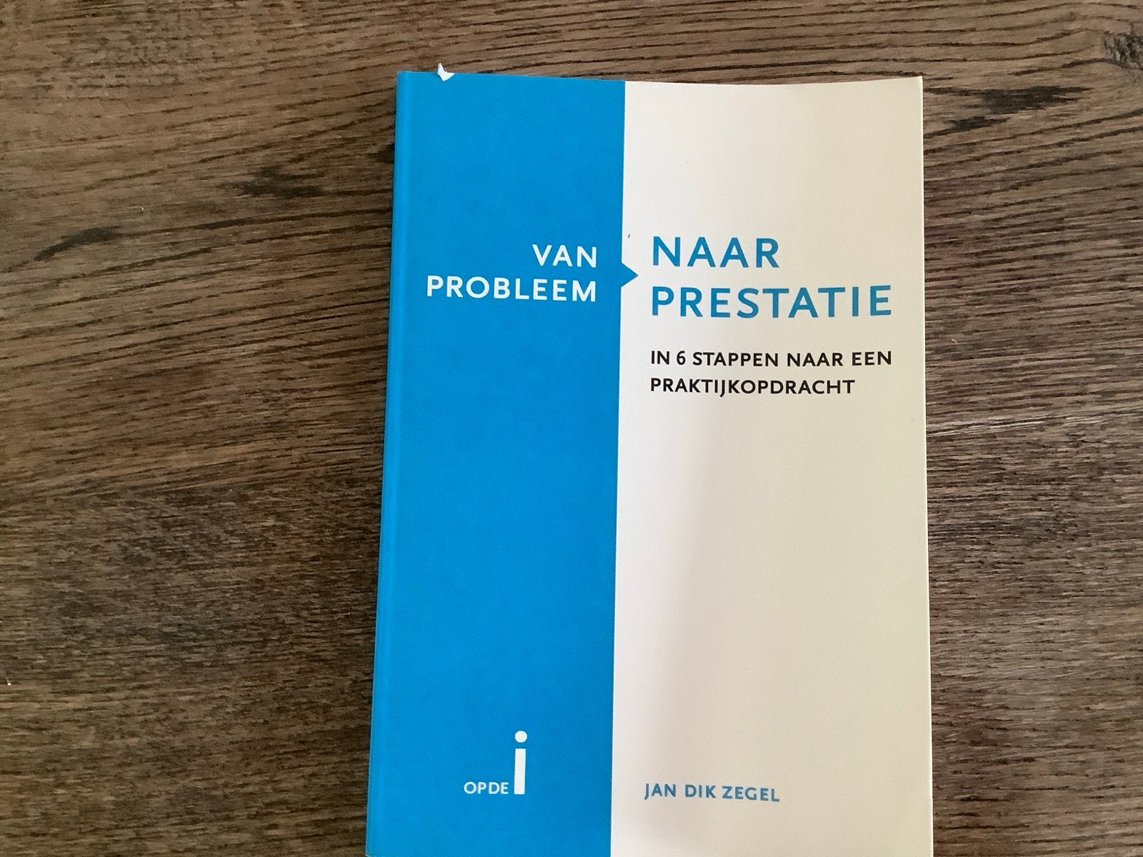 Van Probleem naar Prestatie - Jan Dik Zegel, Boeken, Ophalen of Verzenden, Gamma, Zo goed als nieuw, HBO